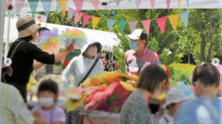 御勅使南公園ハーブフェスタに出店しました